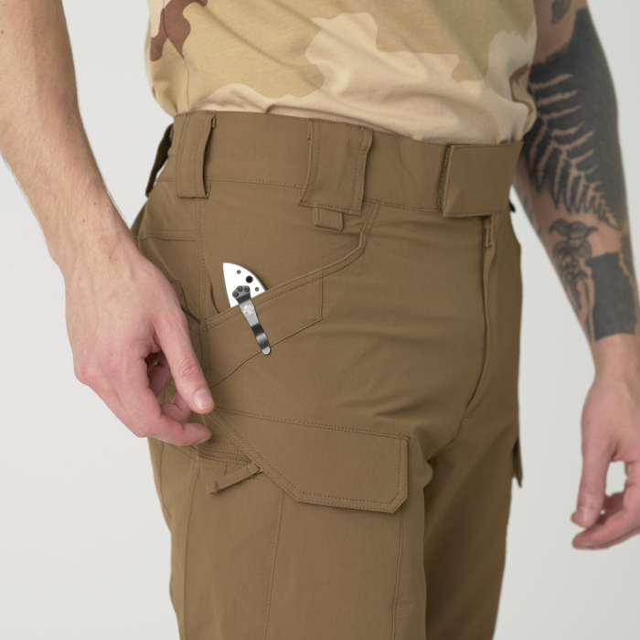 Штани тактичні Helikon-Tex OTP (Outdoor Tactical Pants) - VersaStretch - Mud Brown, розмір XXL 