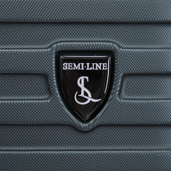 Валіза Semi Line 20" (S) Navy-Green (T5865-1) 