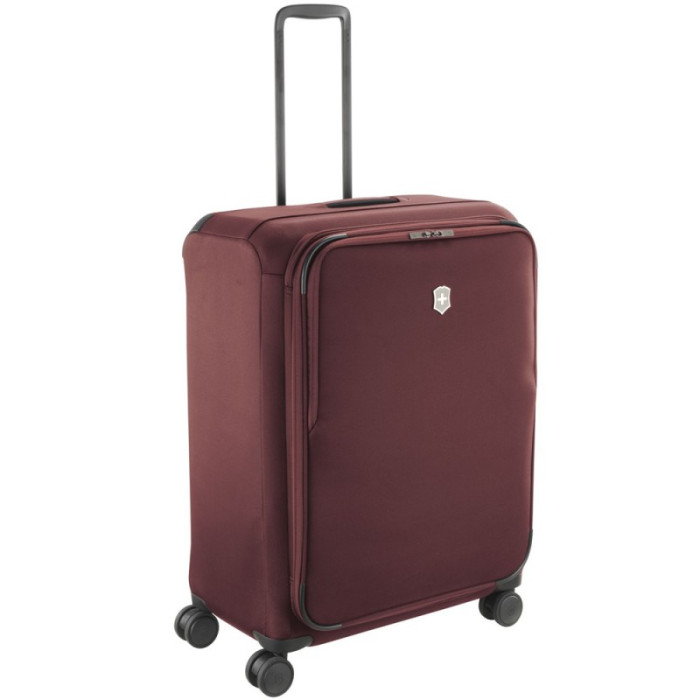 Чемодан на 4 колесах Victorinox Travel Connex SS/Burgundy L Expandable 102/113 л (Vt605658) 