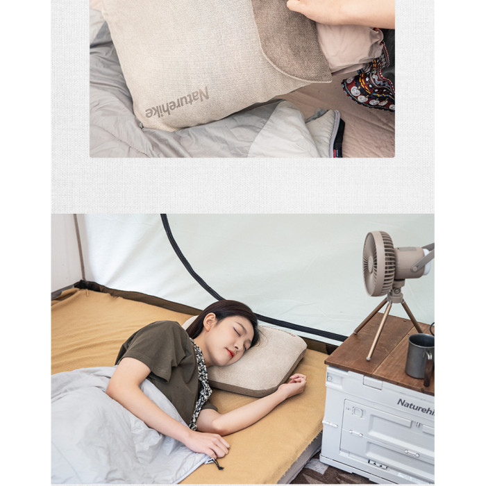 Наволочка Naturehike NH22PJ016, 36*51 см, бежева 