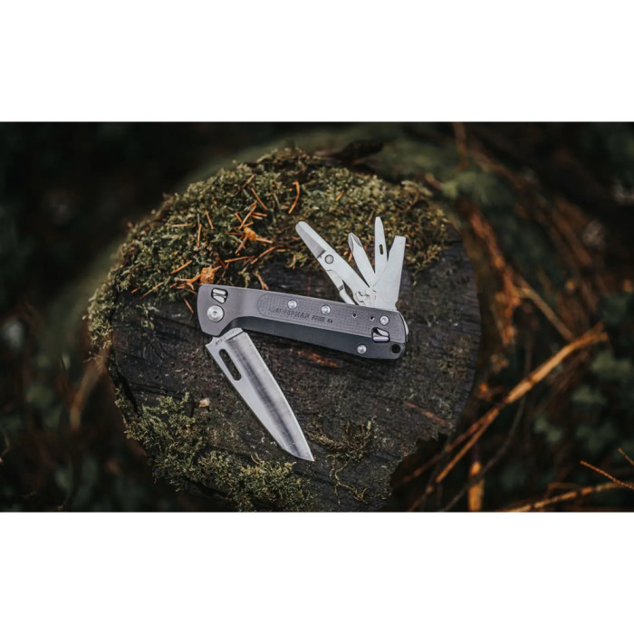 Ніж-мультитул Leatherman Free K4 Gray 