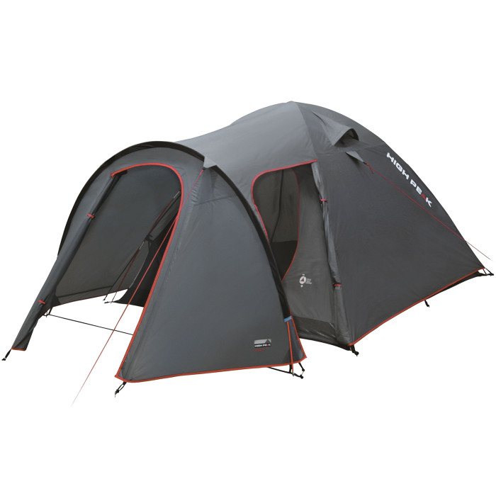 Намет High Peak Kira 5 Dark Grey /Red 