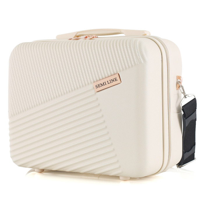 Бьюті-кейс Semi Line 12L Ecru (T5757-1)