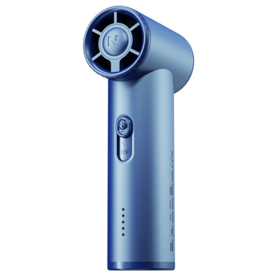 Портативний вентилятор + Power Bank Nitecore NEF01 (4000 mAh, до 11м/с), USB-C, синій