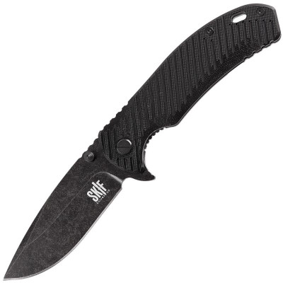 Ніж Skif Sturdy II Black Stonewash чорний 420seb