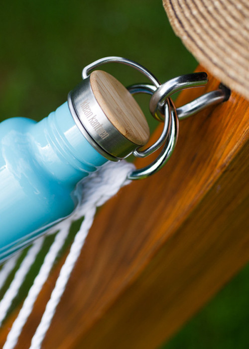 Сталева кришка з бамбуком Klean Kanteen Stainless Unibody Bamboo Cap (1000625) 