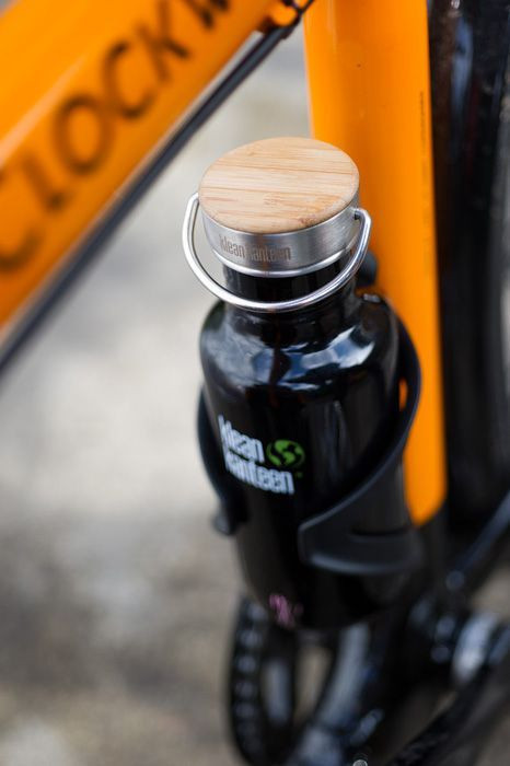 Сталева кришка з бамбуком Klean Kanteen Stainless Unibody Bamboo Cap (1000625) 