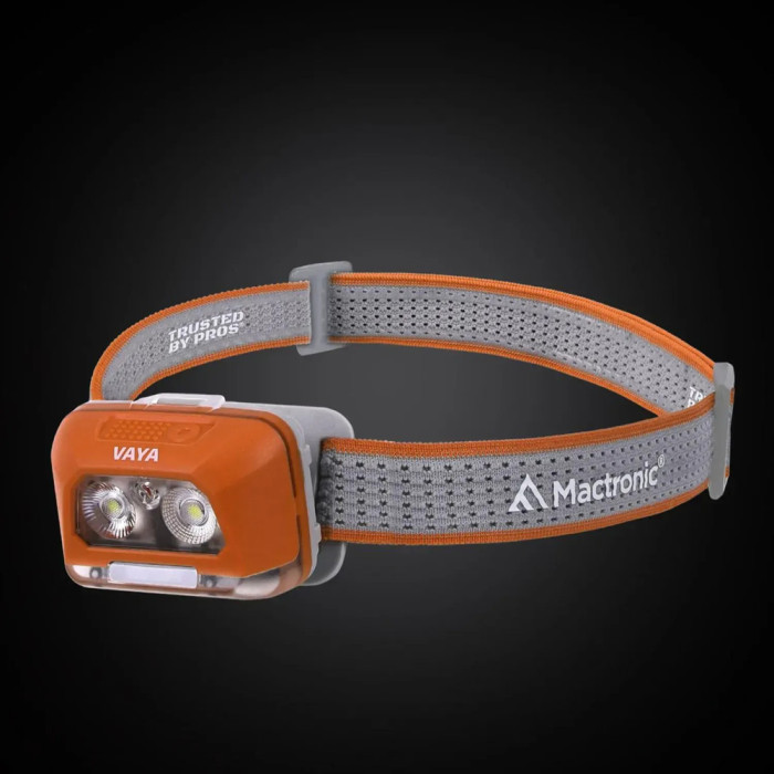 Ліхтар налобний Mactronic Vaya (480 Lm) Cool/Warm White/Red LED Recharg Type-C (AHL0091) 