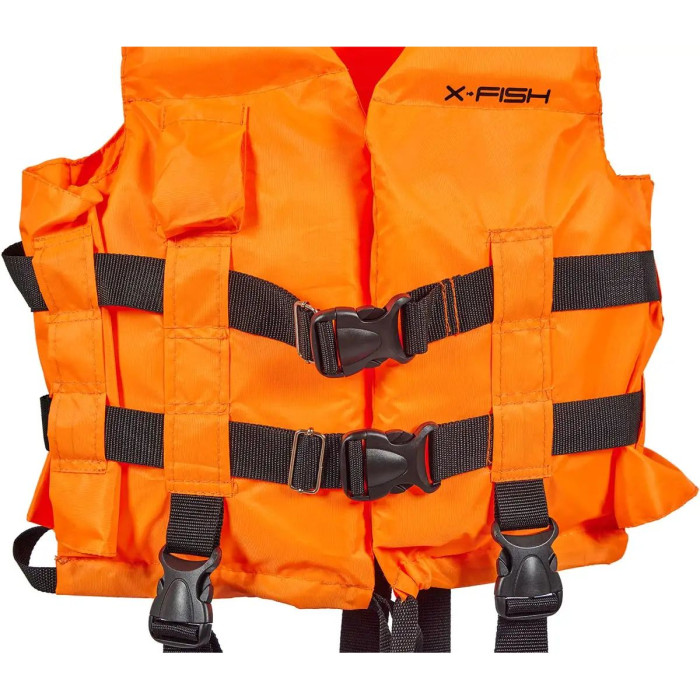 Жилет страхувальний X-Fish M 40-60kg зі свистком 