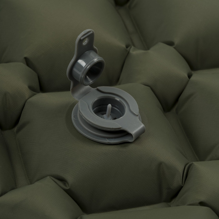 Килимок надувний Highlander Nap-Pak Inflatable Sleeping Mat XL 5 cm Olive (AIR073-OG) (930483)