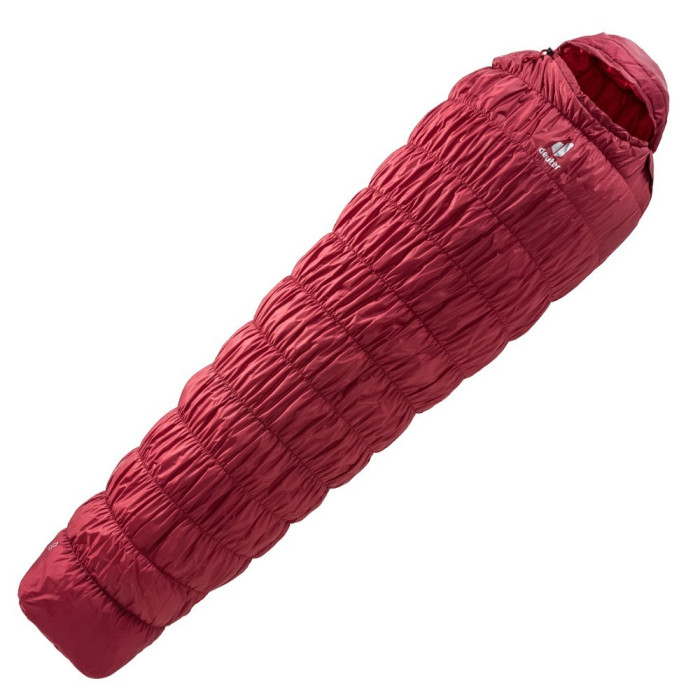 Спальник DEUTER Exosphere -6° колір 5560 cranberry-fire правий 