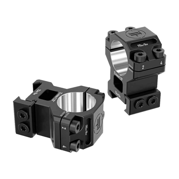 Кільця Discovery 6061 For Picatinny 1inch(25.4mm) 1.26in DGPR2-25.4-1.26-61 (M240602) 