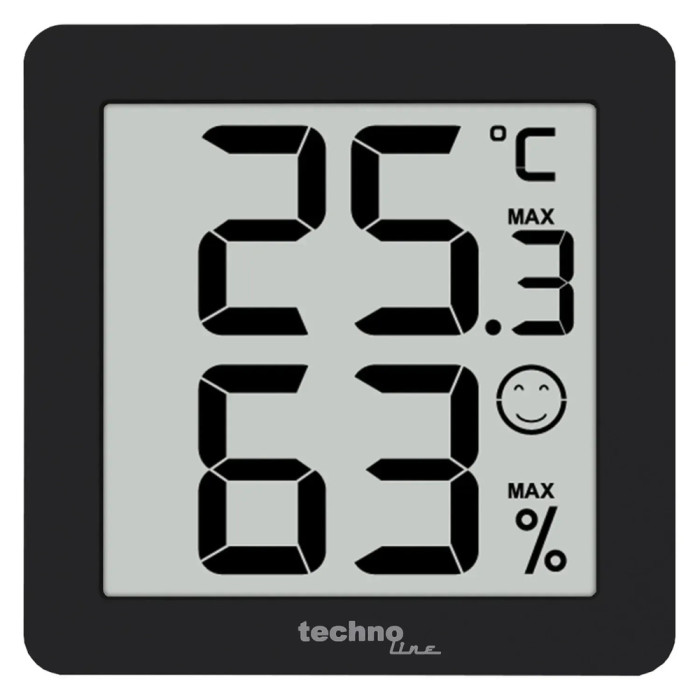 Набір термогігрометрів Technoline WS9425 Black (WS9425)
