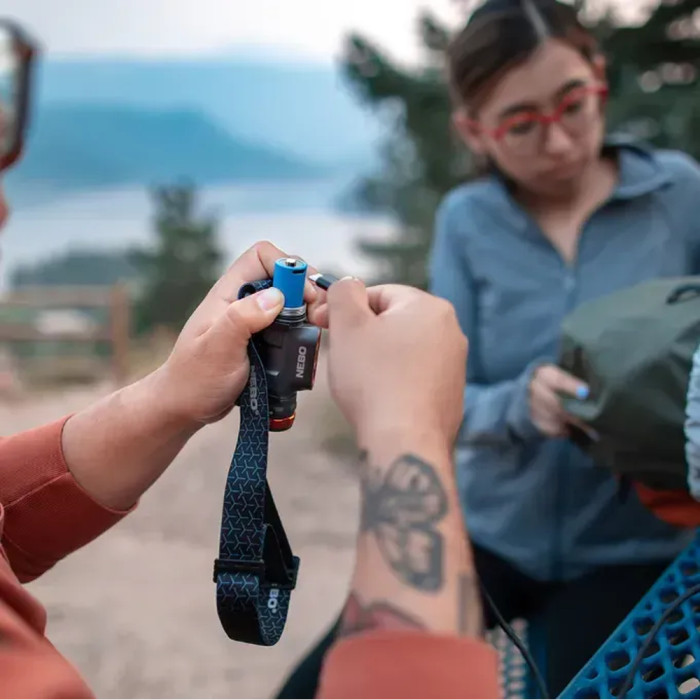 Налобний ліхтар Nebo Transcend 1500 люмен (NB NEB-HLP-1001-G) 