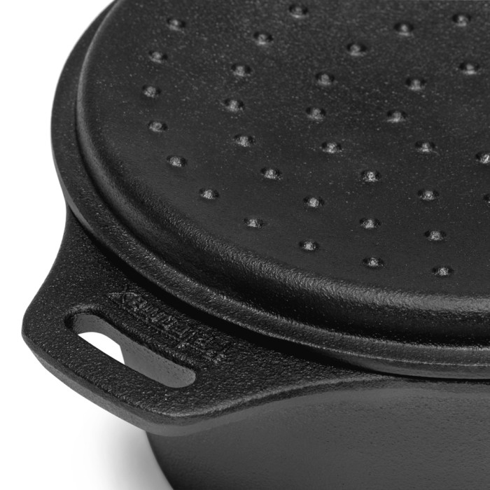 Касероль чавунна Petromax Cast-iron Saucepan with Lid 1 л