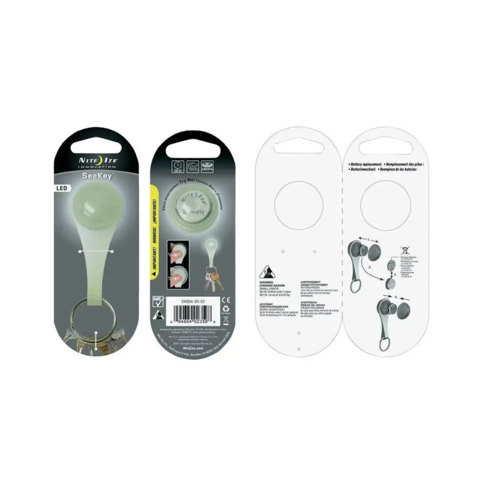 Комплект під ключ Nite ize CarbWhitelRing ЛЕД NI649 