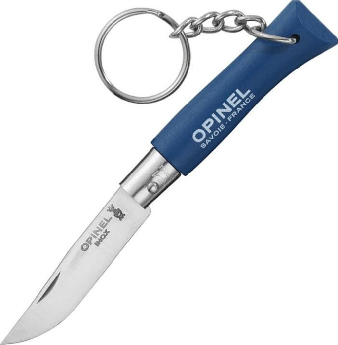 Ніж-брелок Opinel №4 (Синій) 