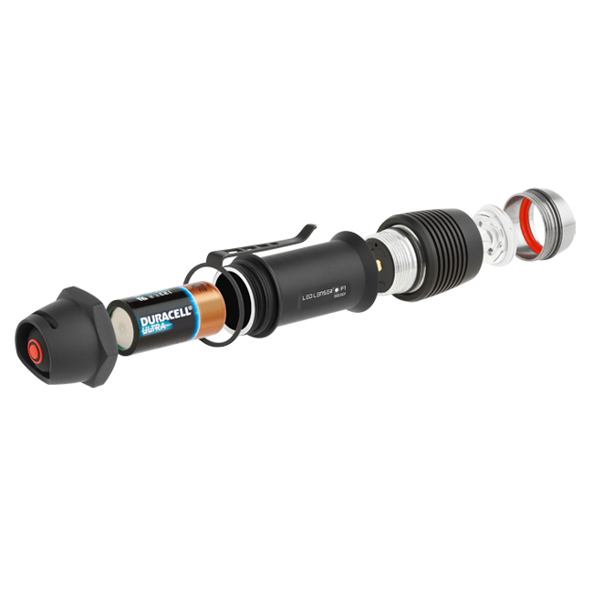 Водонепроникний ліхтар Led Lenser F1, 400 лм (чорний) 