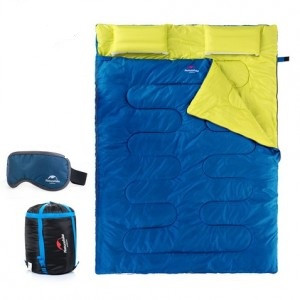 Спальный мешок Naturehike Double Sleeping Bag with Pillow SD15M030-J зеленый  