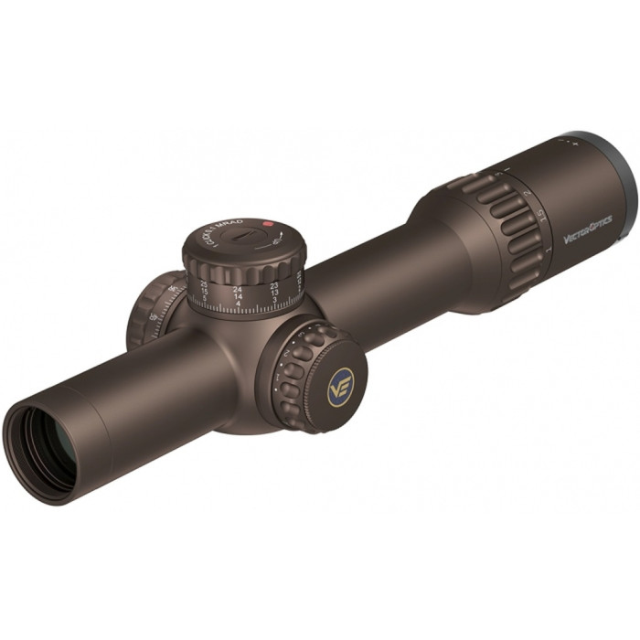 Прицел оптический Vector Optics Continental X10 1-10x28 (34 мм) ED FFP illum. VET-CTR FDE  