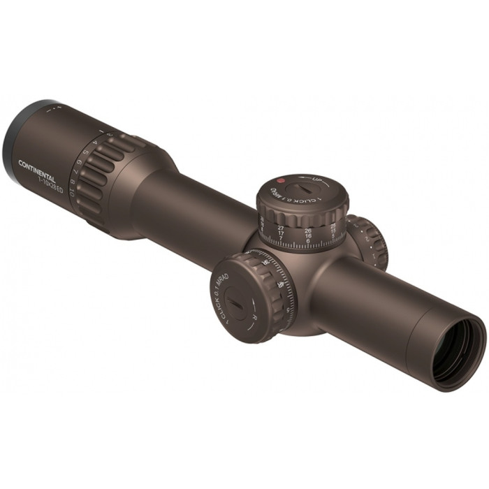 Прицел оптический Vector Optics Continental X10 1-10x28 (34 мм) ED FFP illum. VET-CTR FDE  