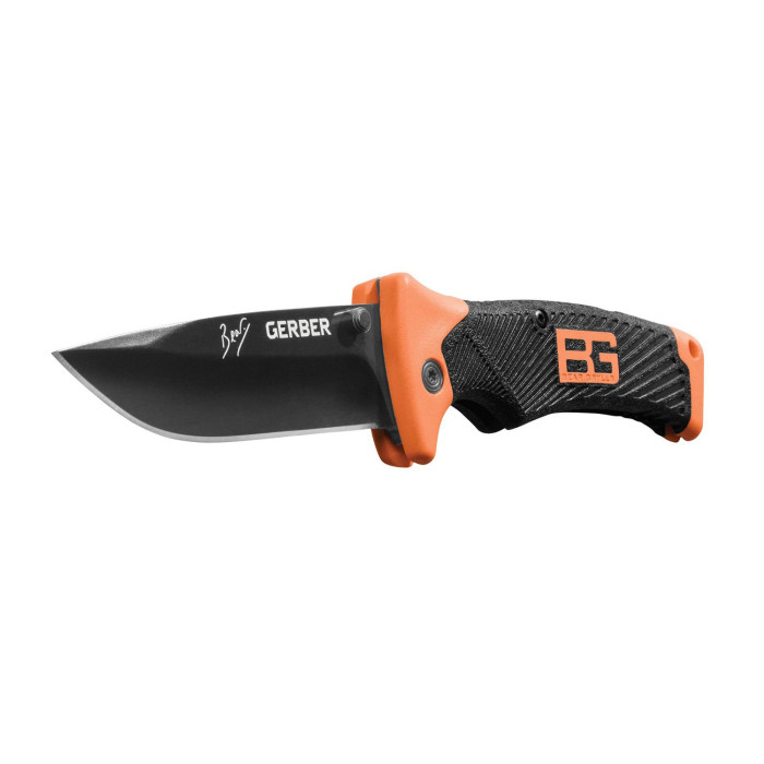 Складной нож Gerber Bear Grylls Folding Sheath Knife, FE, Black, блистер, 31-002947 Original  