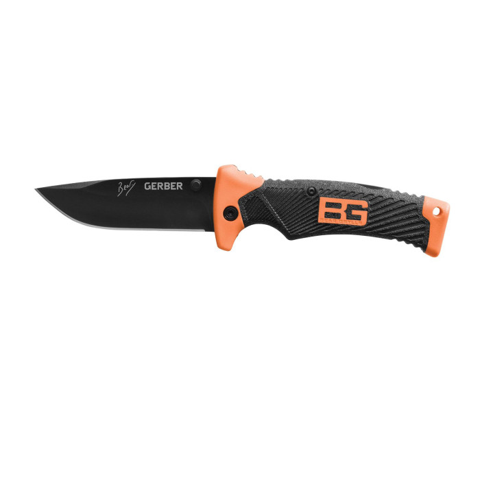 Складной нож Gerber Bear Grylls Folding Sheath Knife, FE, Black, блистер, 31-002947 Original  