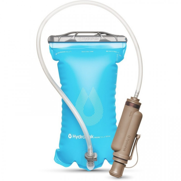 Питьевая система HydraPak Propel 2 л Malibu Blue 