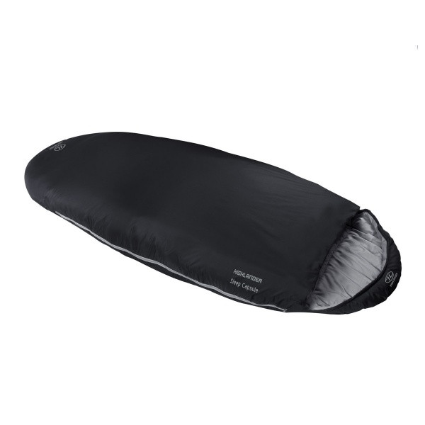Спальный мешок Highlander Sleep Capsule Mummy/+5°C Charcoal (Left)  