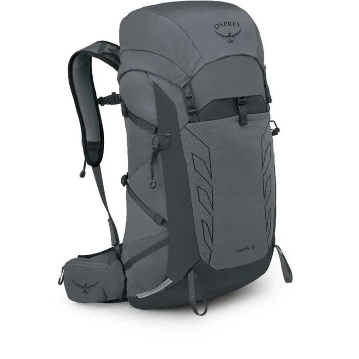 Рюкзак Osprey Talon 33 phantom grey/dark charcoal - O/S - серый/черный  