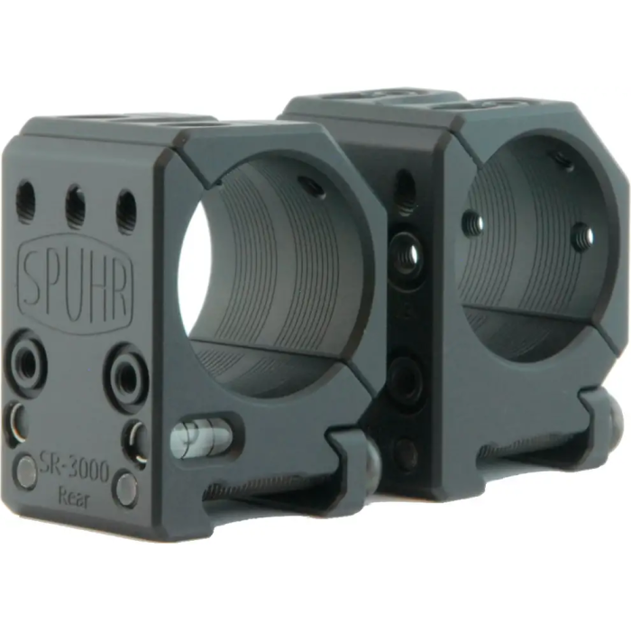 Кольца Spuhr SR-3000, Ø30, H25,4mm/1", Сплав. Picatinny  