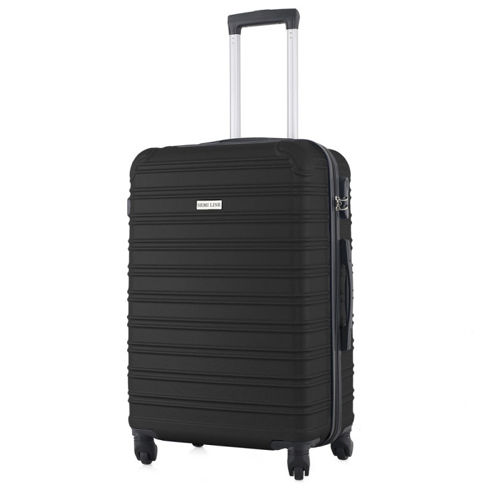 Чемодан Semi Line 28" (L) Black (T5636-3)  