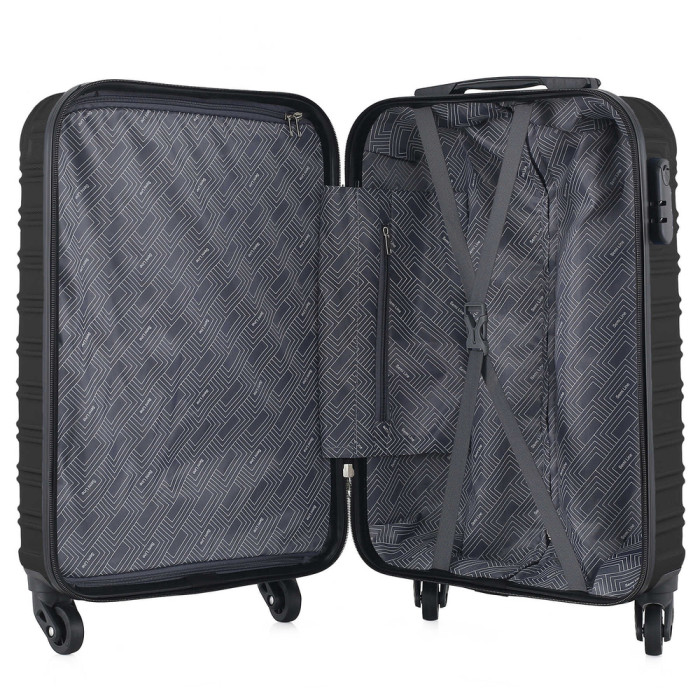 Чемодан Semi Line 28" (L) Black (T5636-3)  