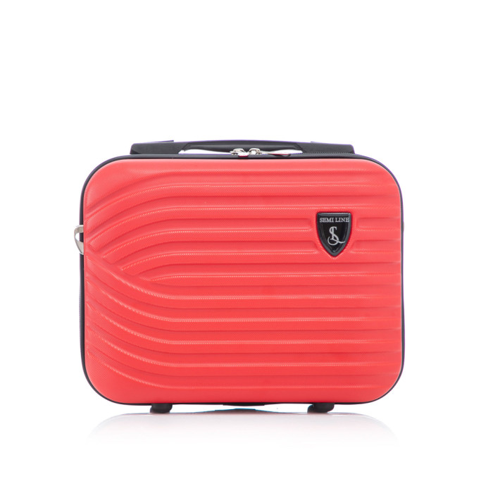 Бьюти-кейс Semi Line 12L Red (T5871-1)