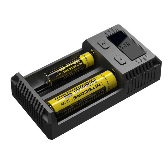 Зарядное устройство Nitecore Intellicharger NEW i2 (2 канала) 