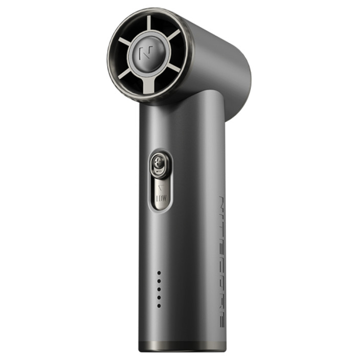 Портативный вентилятор + Power Bank Nitecore NEF01 (4000 mAh, до 11м/с), USB-C, серый  