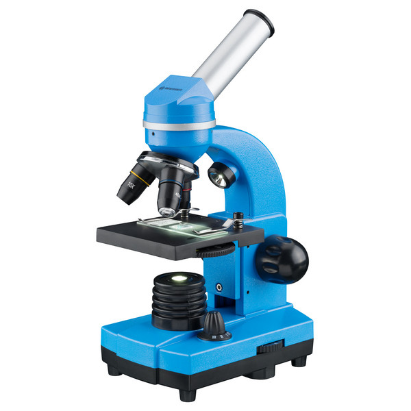 Микроскоп Bresser Biolux SEL 40x-1600x Blue (смартфон-адаптер) 