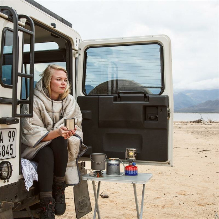 Спальный мешок-пончо Naturehike NH18D010-P, бронзовый  