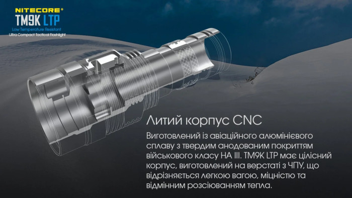 Фонарь Nitecore TM9K LTP (CREE XP-L2 HD LEDs, 9800 люмен)  