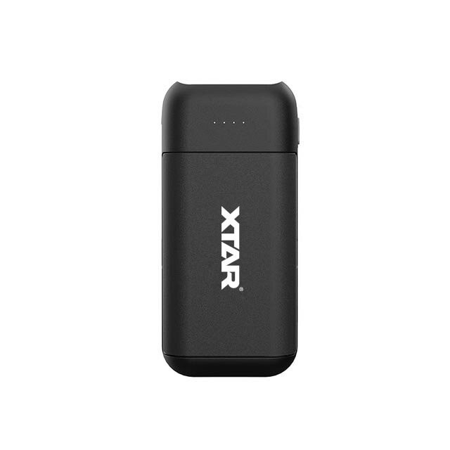 Зарядное устройство (функция Powerbank) XTAR PB2C, черный 