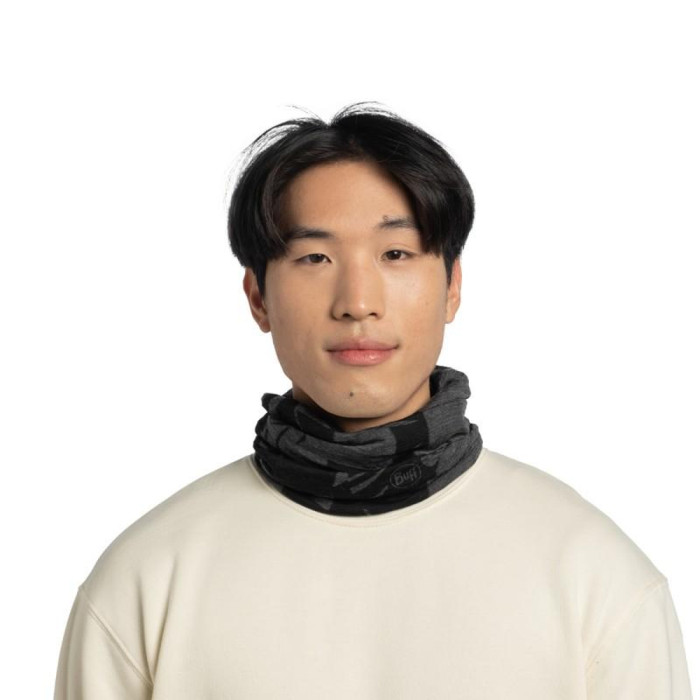 Шарф-труба Buff Merino Lightweight Rical Graphite  