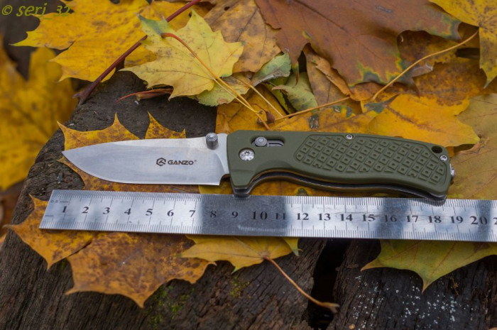 Нож Ganzo G724M, черный  