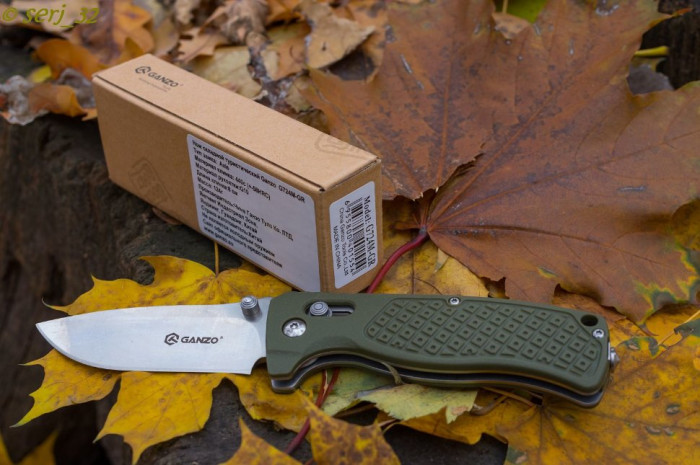 Нож Ganzo G724M, черный  