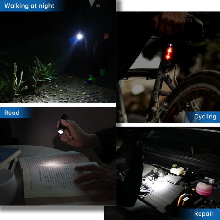 Фонарь Sofirn SC02 Mini, 320 люмен, стальной (открытая / поврежденная упаковка)  