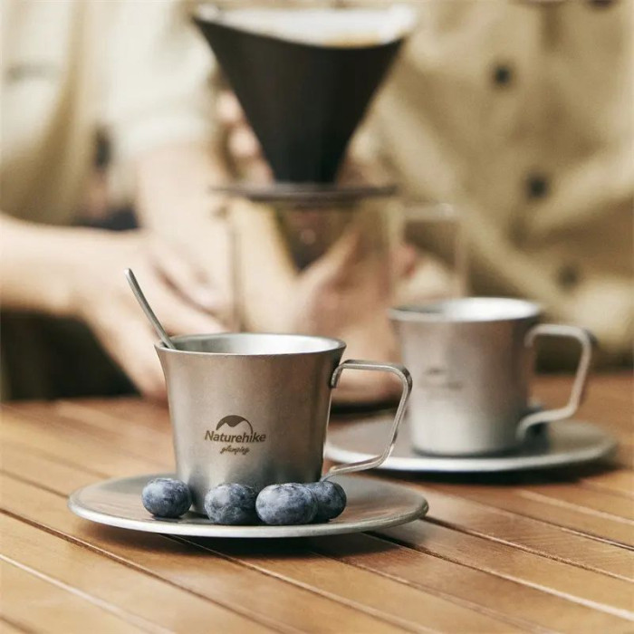 Набор посуды Naturehike NH21SJ001, 3 предмета, нержавеющая сталь  