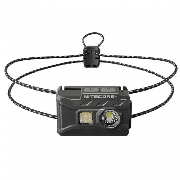 Фонарь налобный Nitecore NU20 Classic 2024 (360 люмен, 10 режимов, USB), черный  