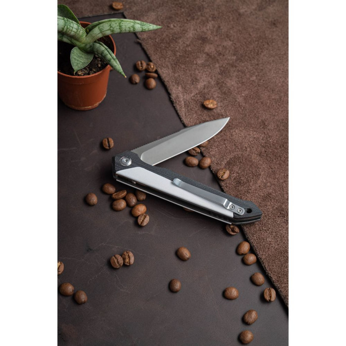 Нож складной Roxon K3 лезвие 12C27, Белый  