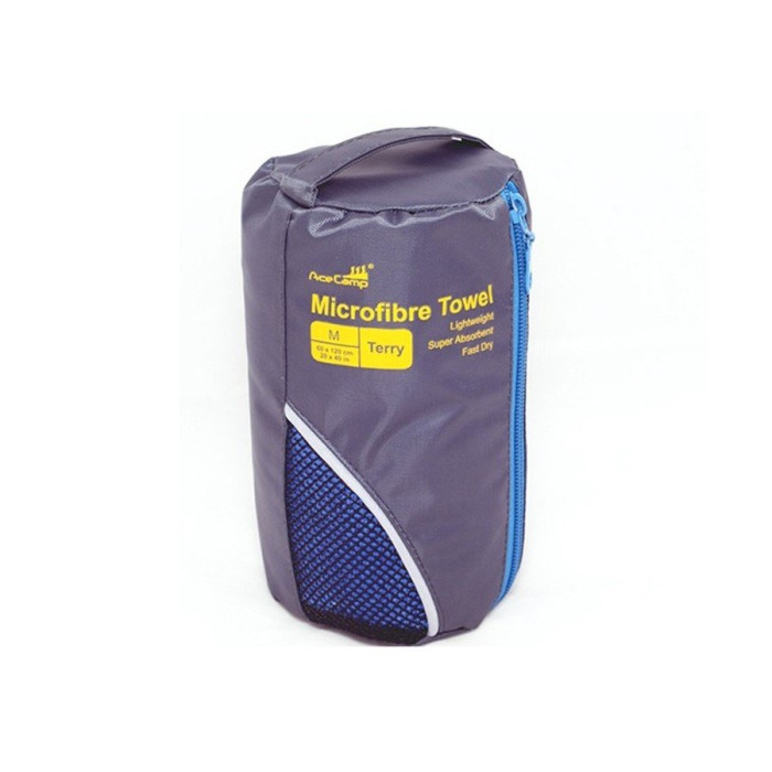 Полотенце AceCamp Microfibre Terry blue, XL  