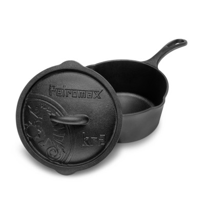Кастрюля чугунная Petromax Cast-iron Saucepan with Lid 2 л