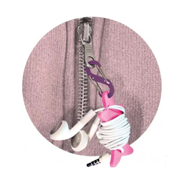 Пластиковый корпус для наушников Nite ize Curvy розовый NI715  